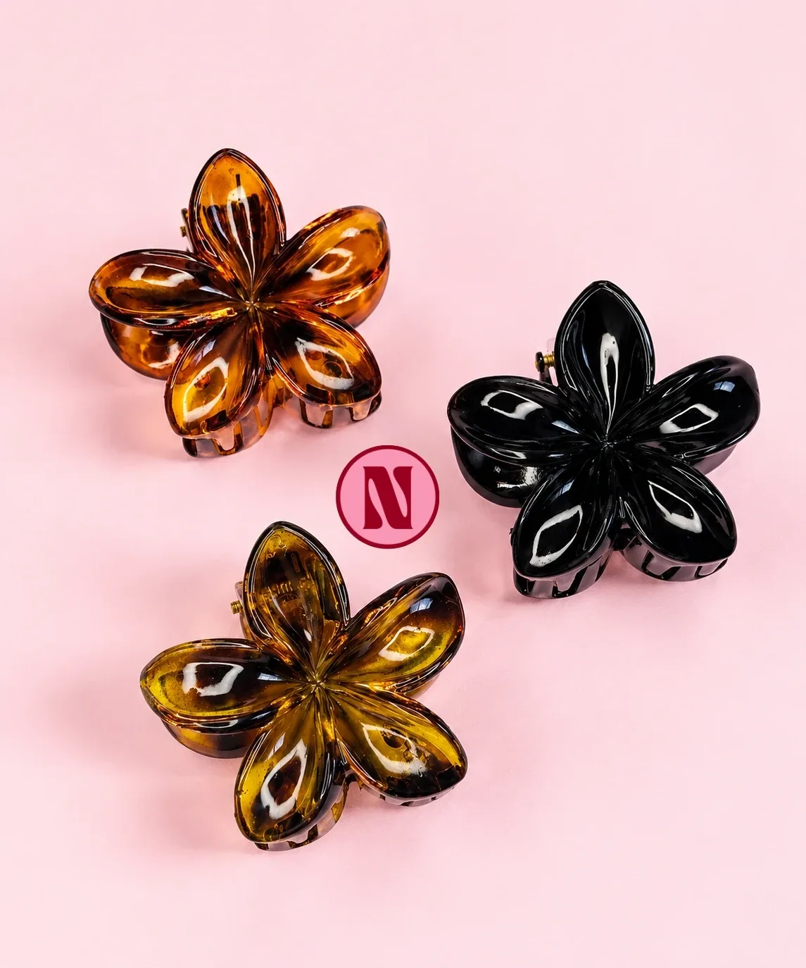 Pinza de Cabello Flor