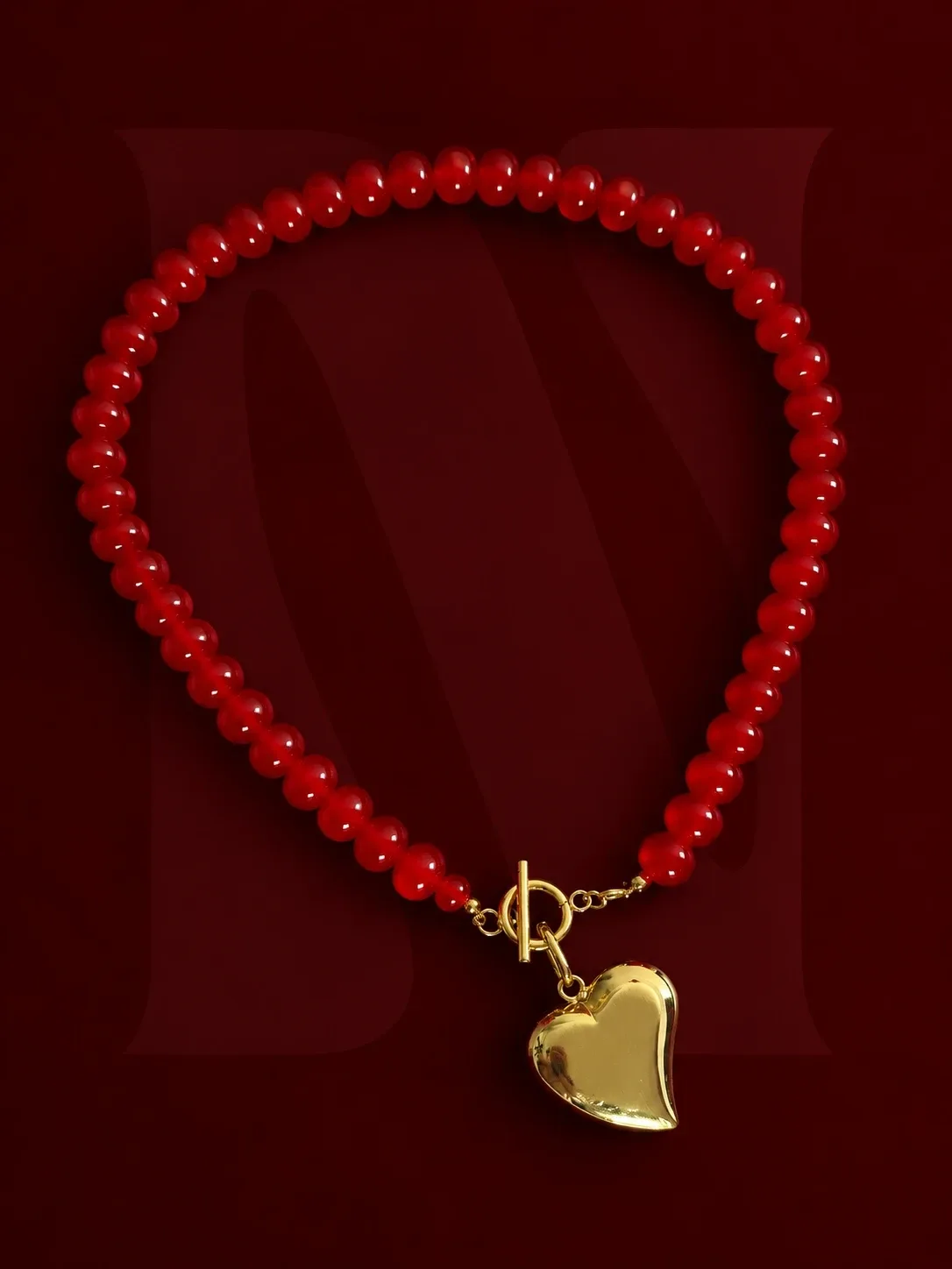Collar Amour Rojo